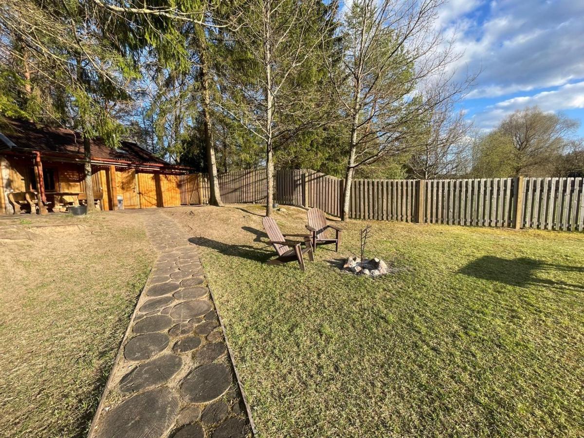 Holiday House With Sauna Cēsis Zewnętrze zdjęcie