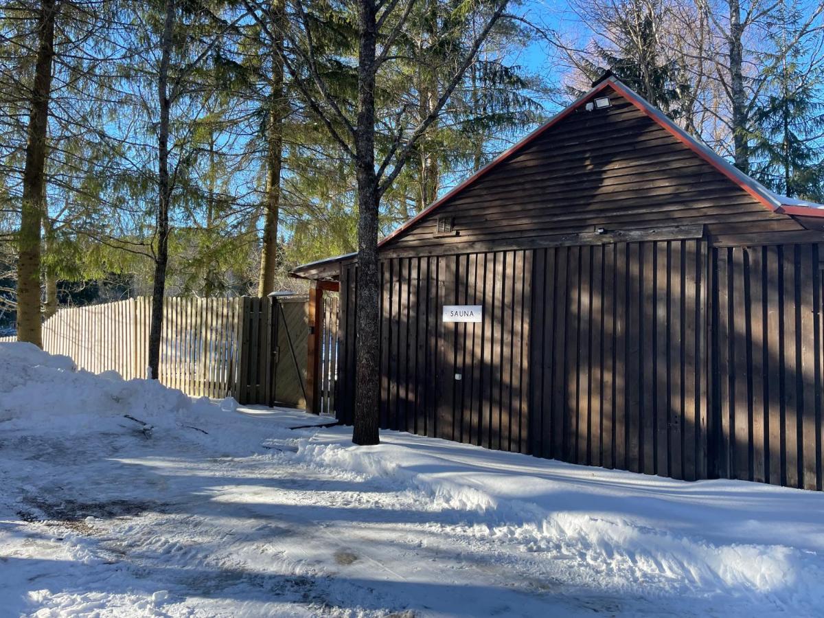 Holiday House With Sauna Cēsis Zewnętrze zdjęcie